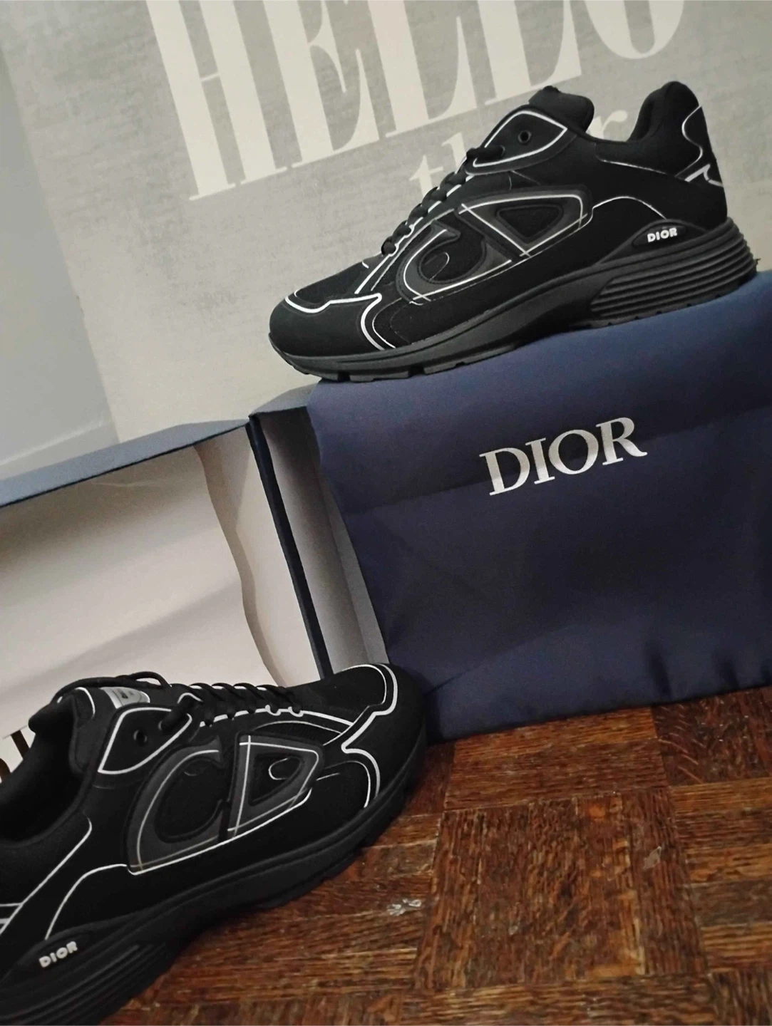DIOR B30 Sneakers Black - photo 2