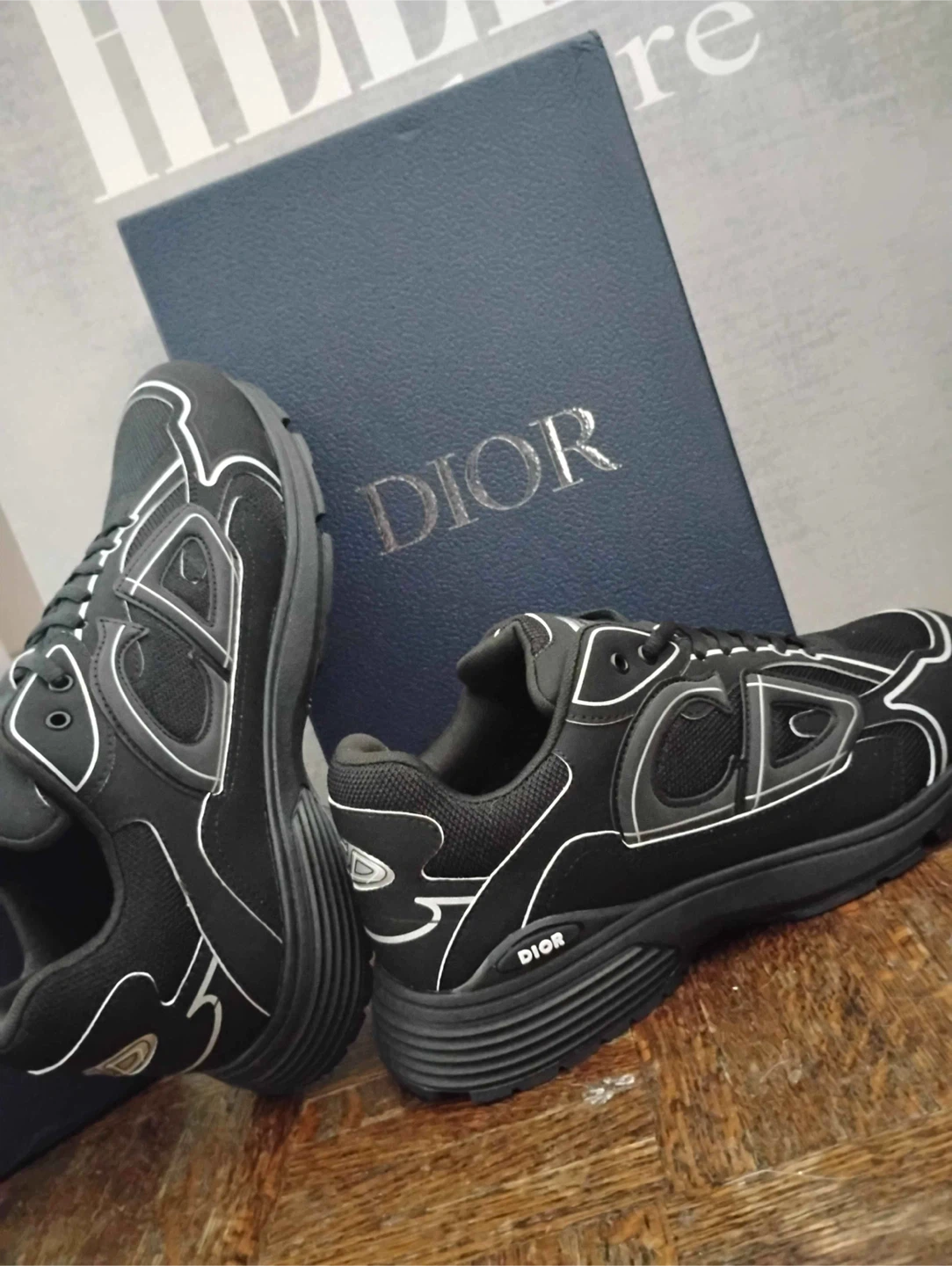 DIOR B30 Sneakers Black - photo 4