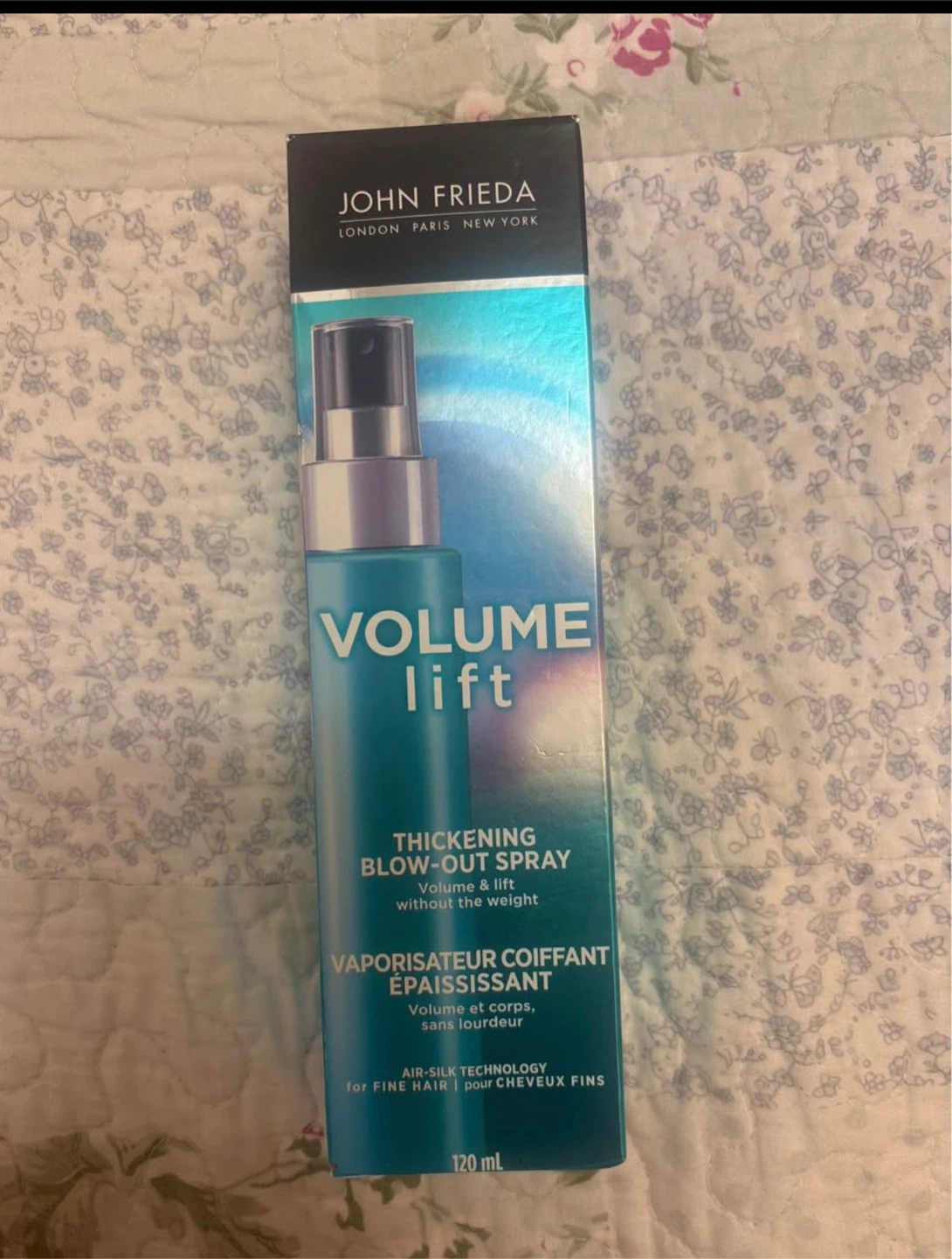 New Volume Blow-Out Spray