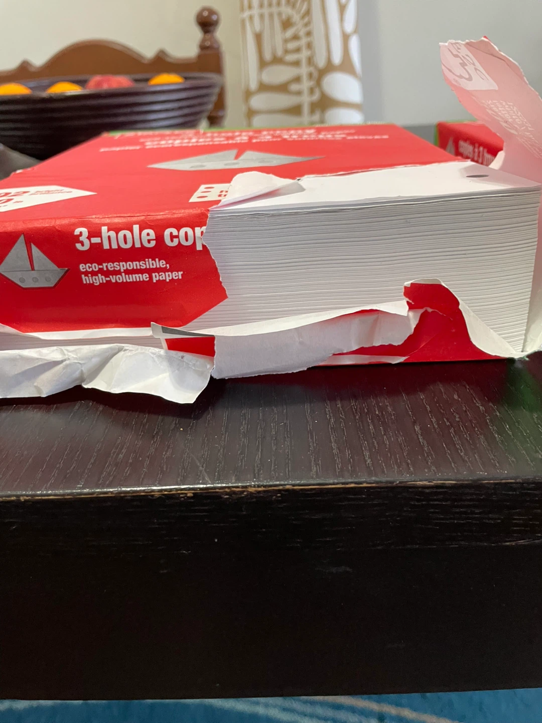 Staples 3-Hole Punched Copy Paper - 500 sheets (8½” x 11”) - photo 2