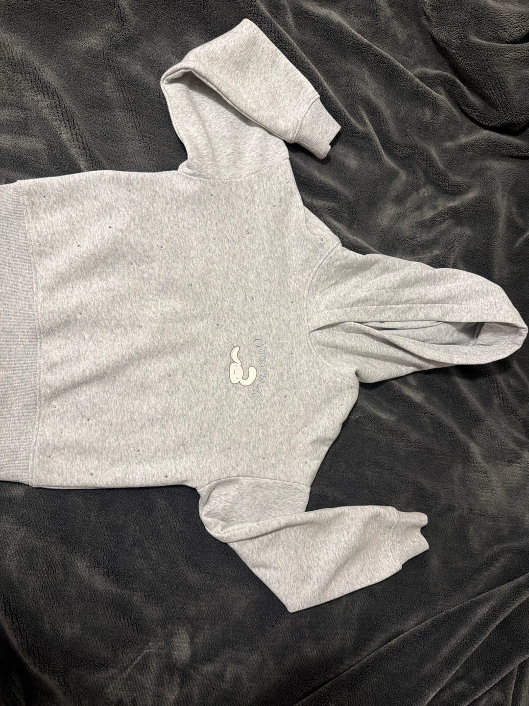 H&M Cinnamoroll Hoodie Grey Size 8-10Y