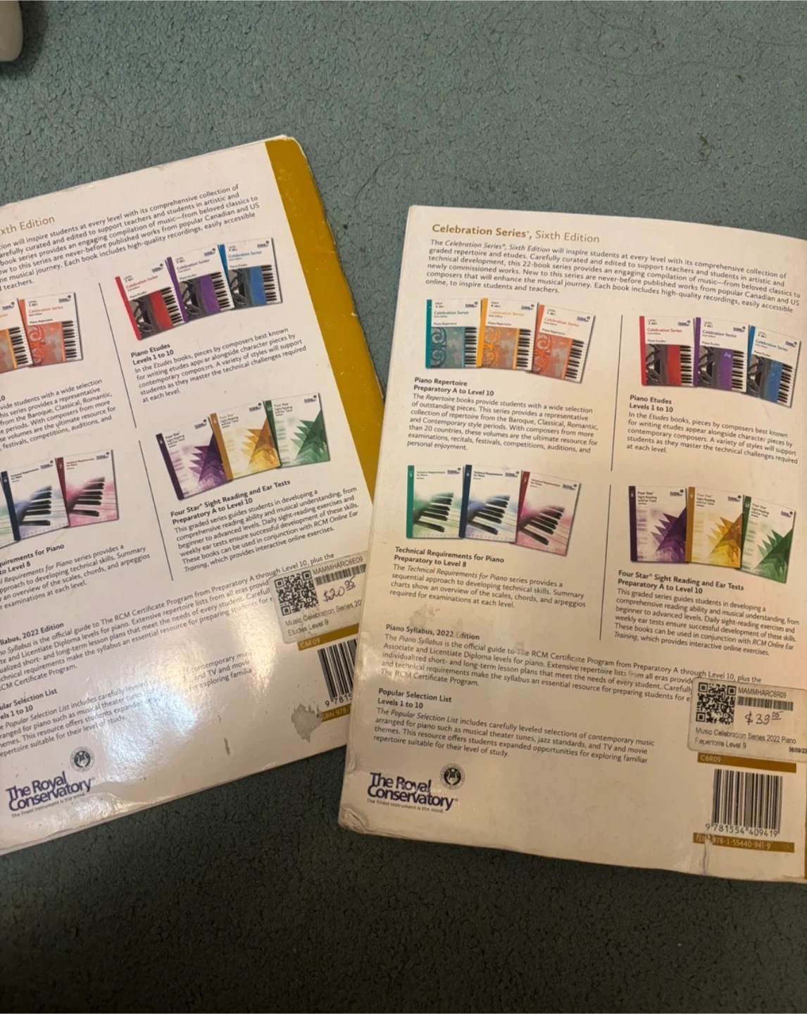 RCM Level 9 Piano Books - photo 2