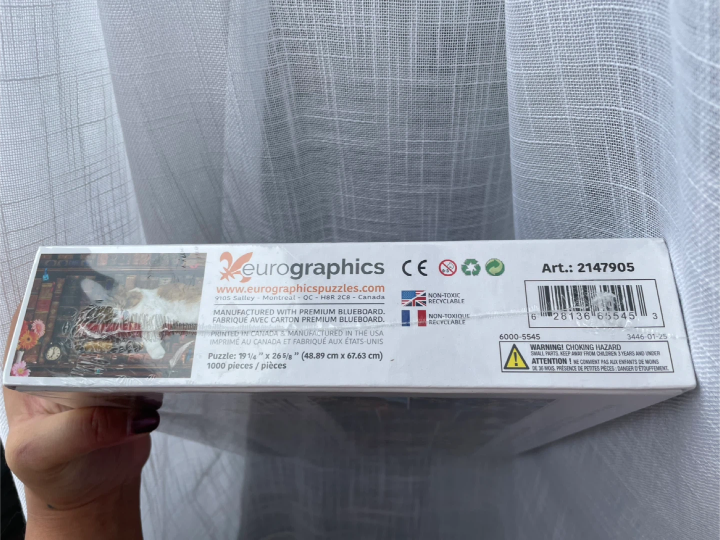 Eurographics The Cat Nap 1000 Piece Puzzle - photo 2