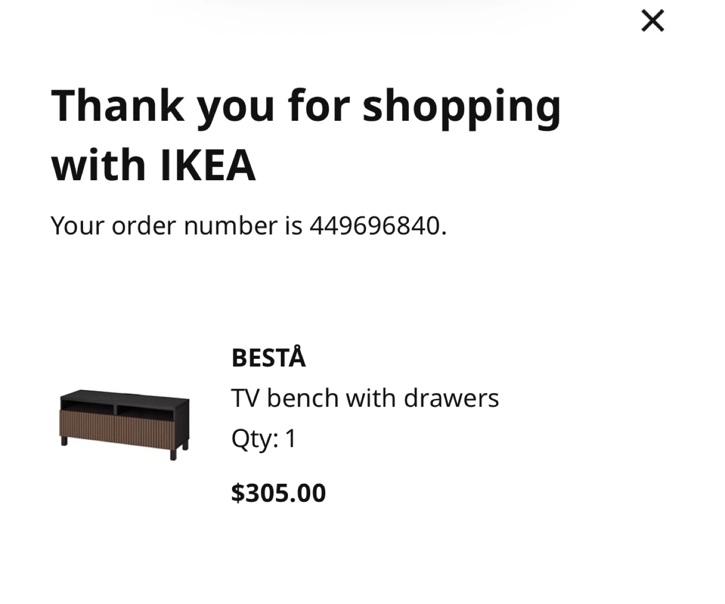 IKEA BESTÅ TV Bench with Drawers - photo 3