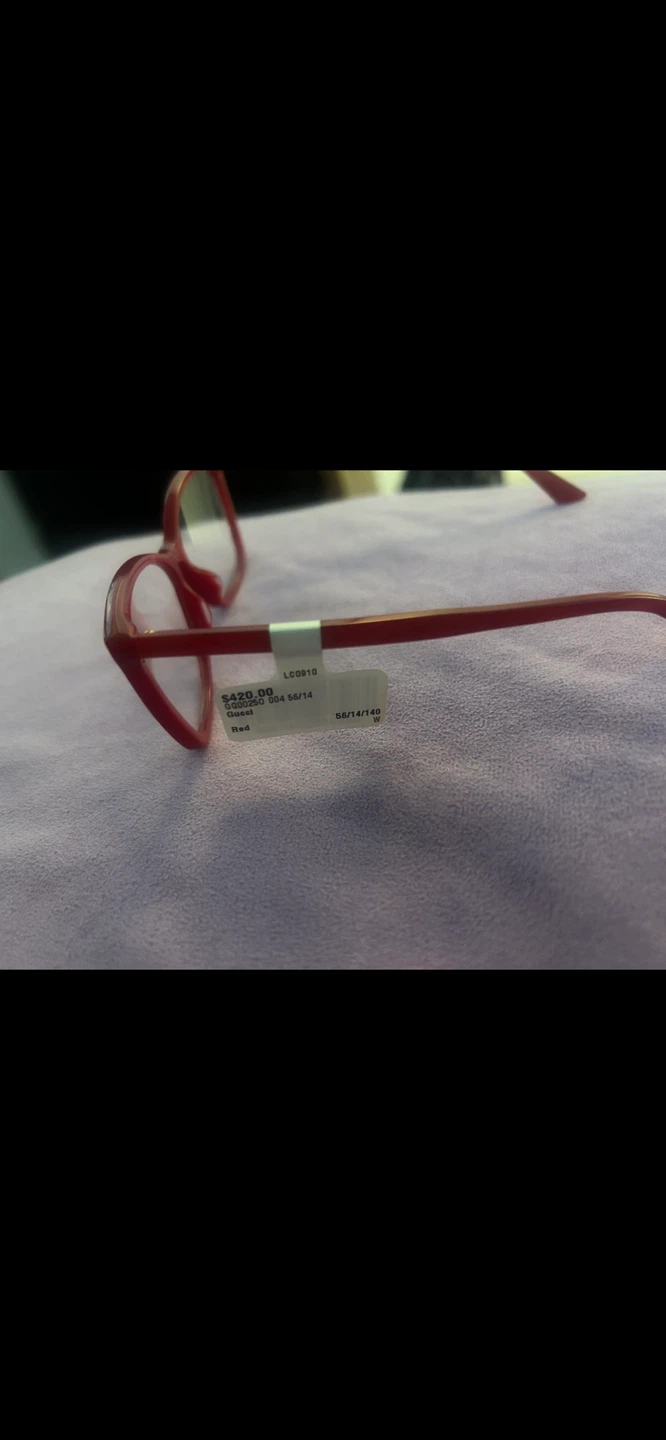 Gucci Red Eyeglasses Frames
