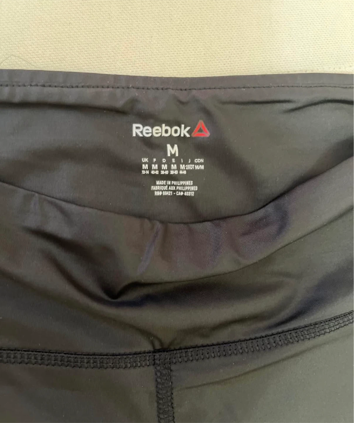 Reebok Black Leggings - M - photo 2