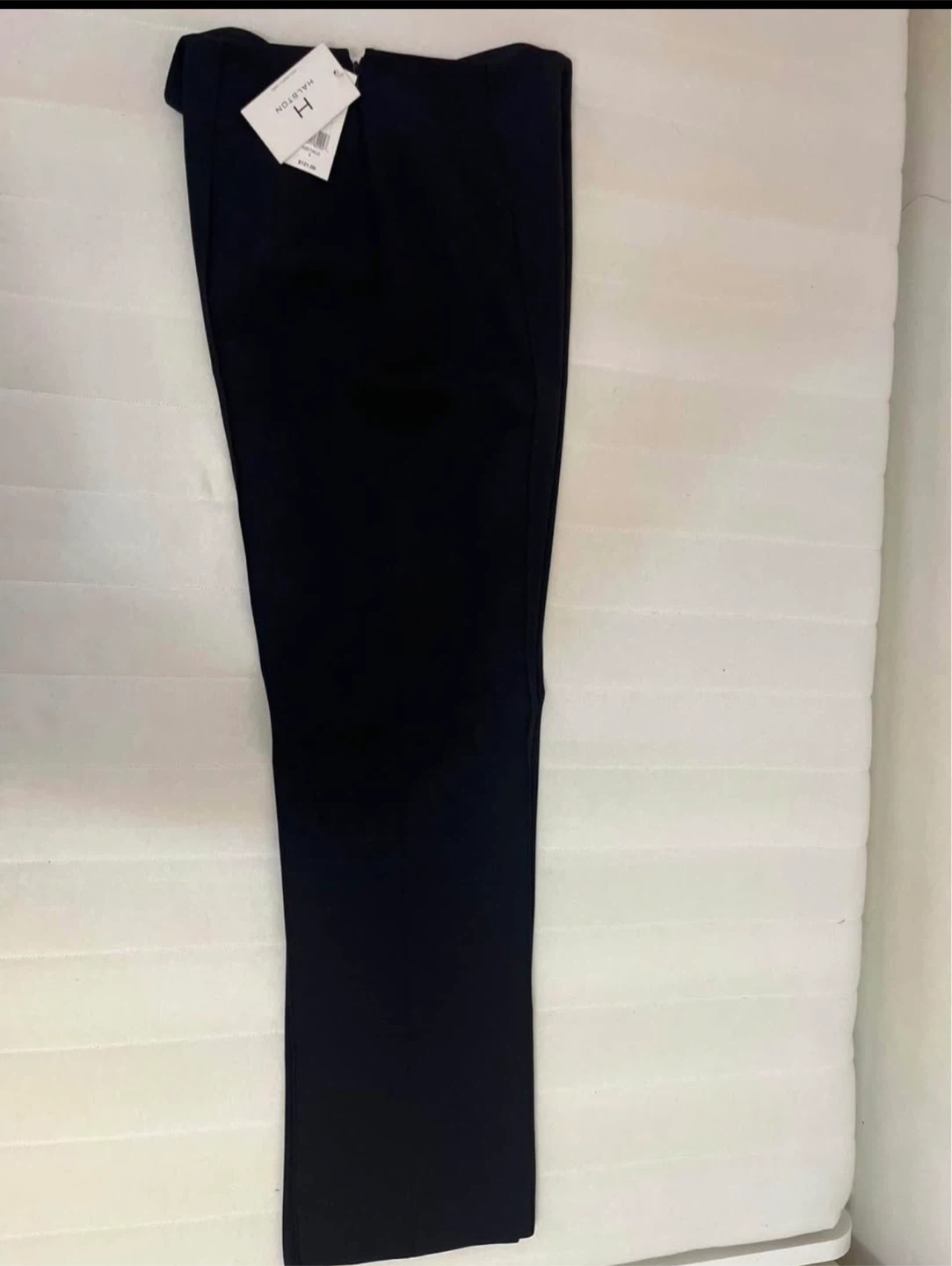 Halston Black Trousers Size 8 - photo 2