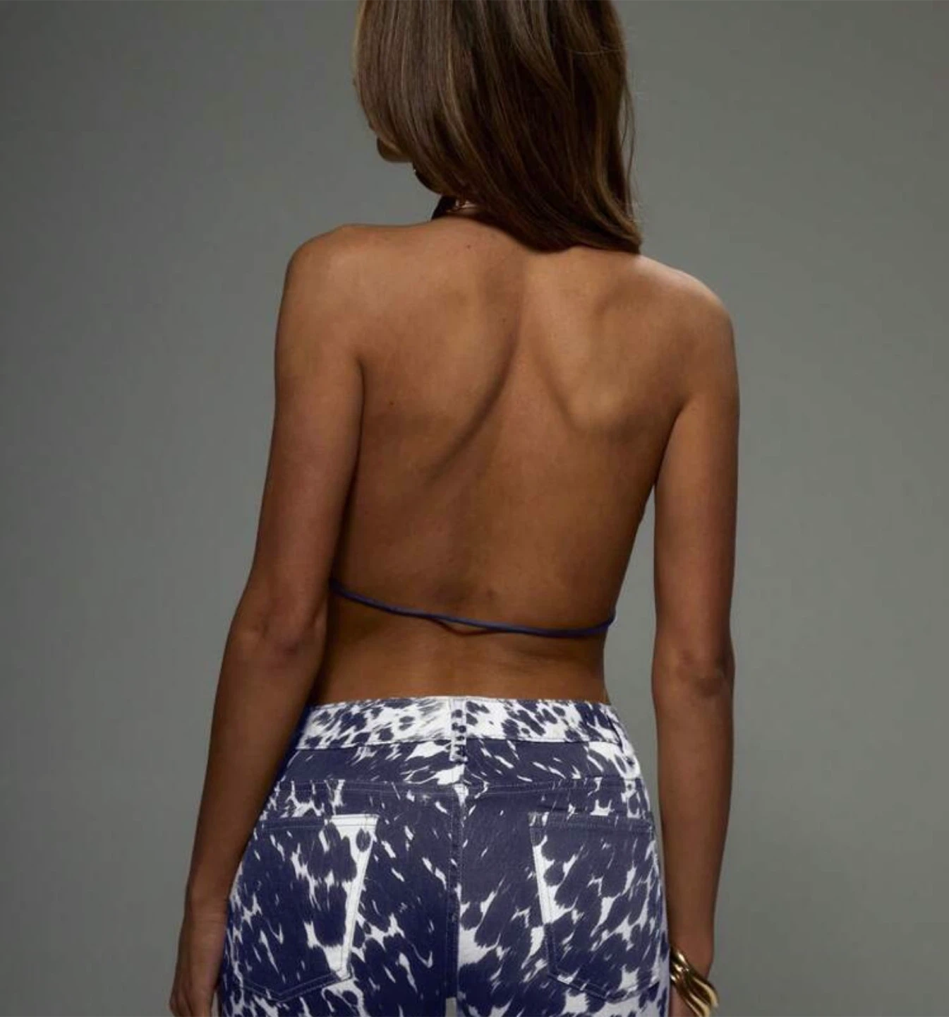 Blue and White Print Ruffle set - photo 4