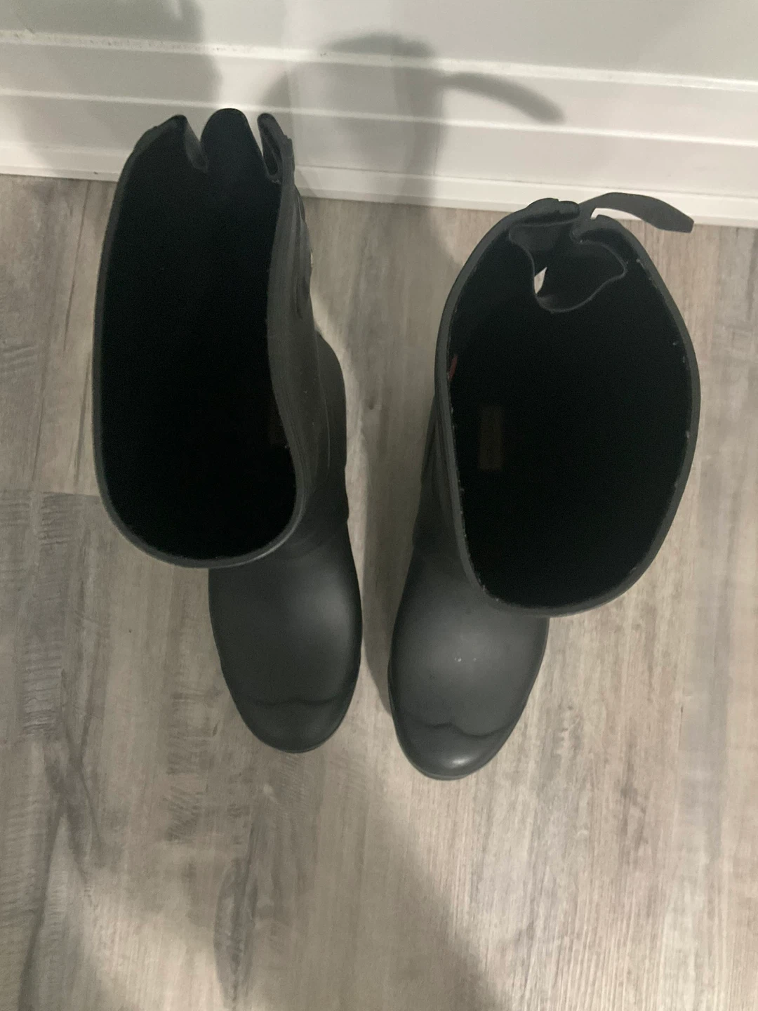 Hunter Women's Black Rubber Boots Size 10 - photo 3