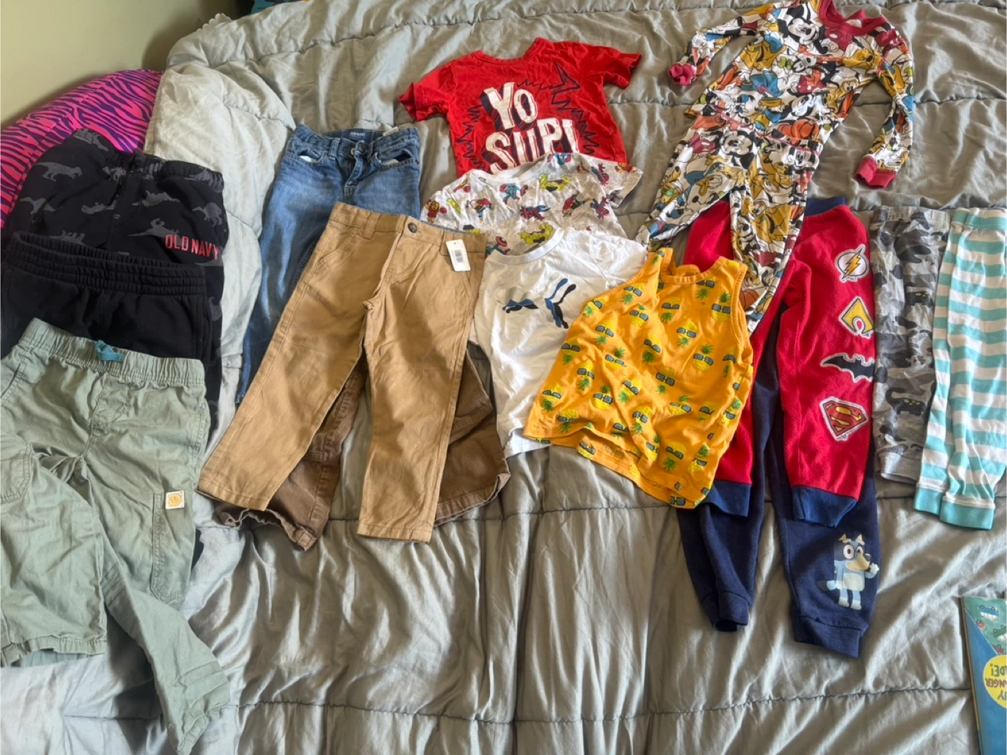 Kids Clothes Bundle  size 4T - T-shirts and Pants - photo 2