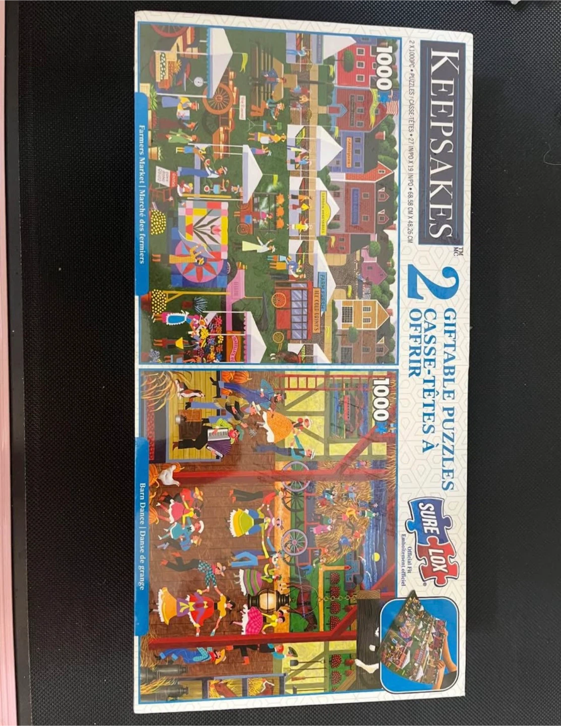 2 Jigsaw Puzzles - 1000 Piece