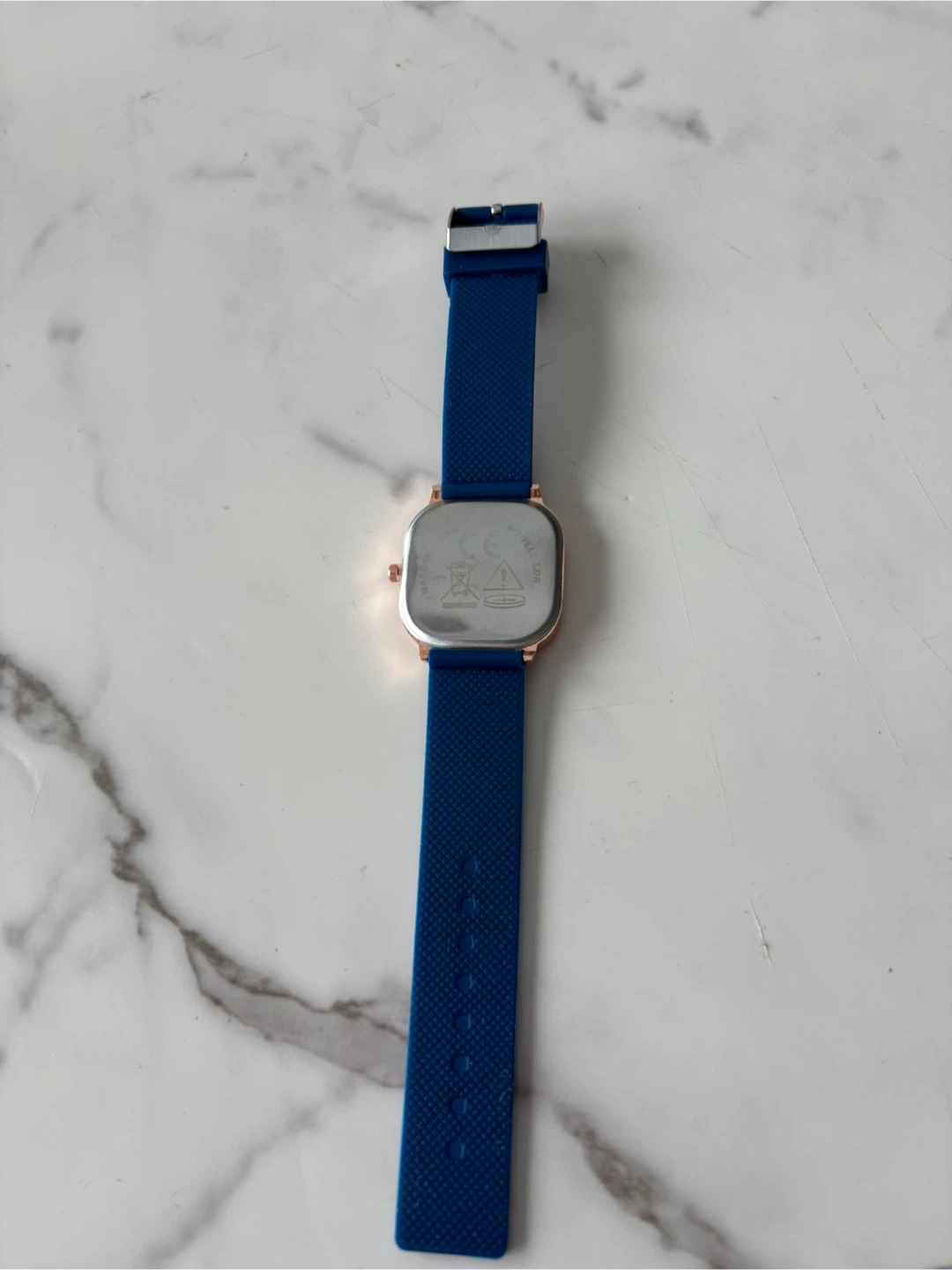 Navy Blue Strap Rose Gold Case Quartz Women’s Watch (No Box) - photo 3