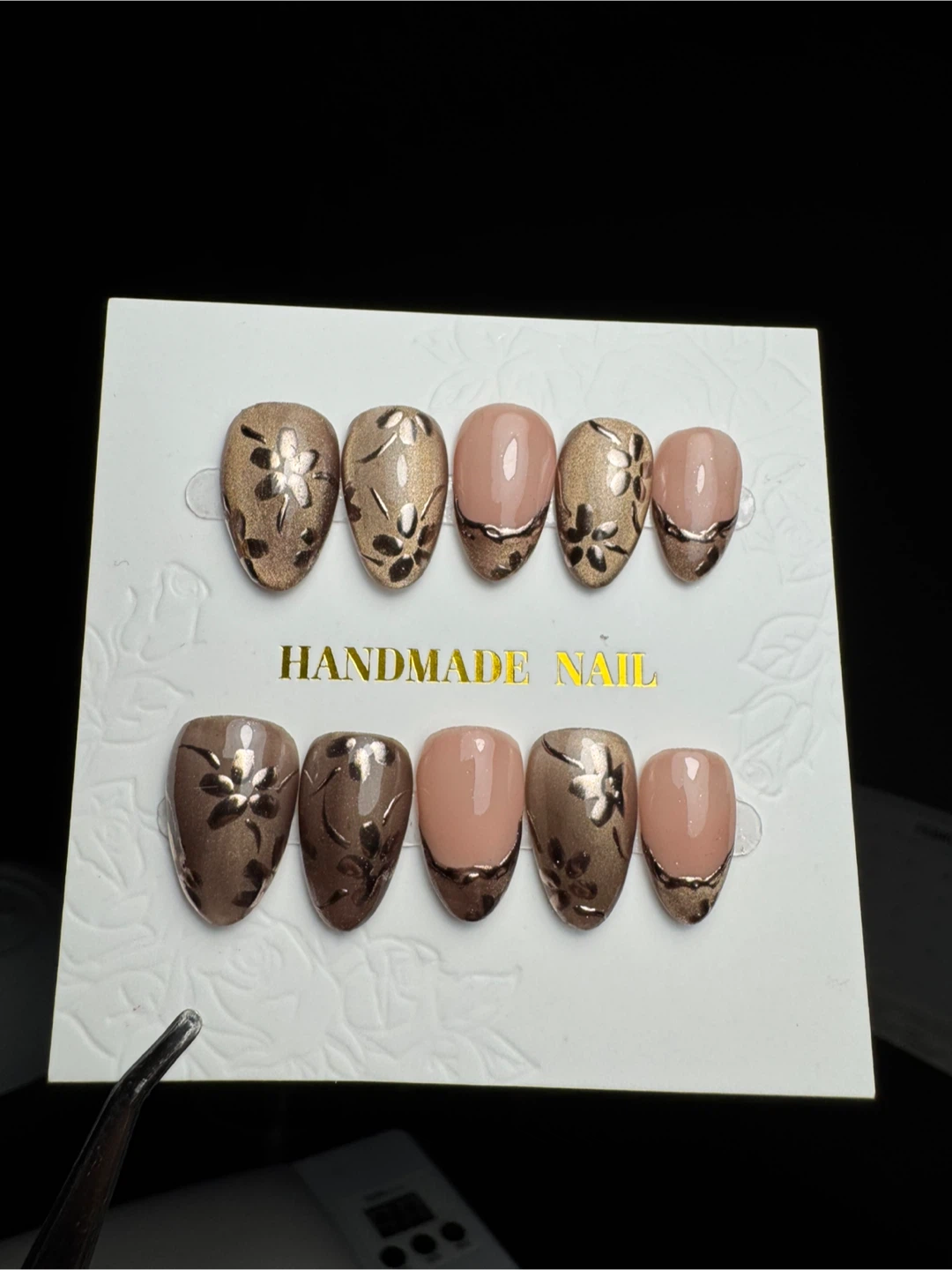 Handmade Press-On Nails Set - photo 3