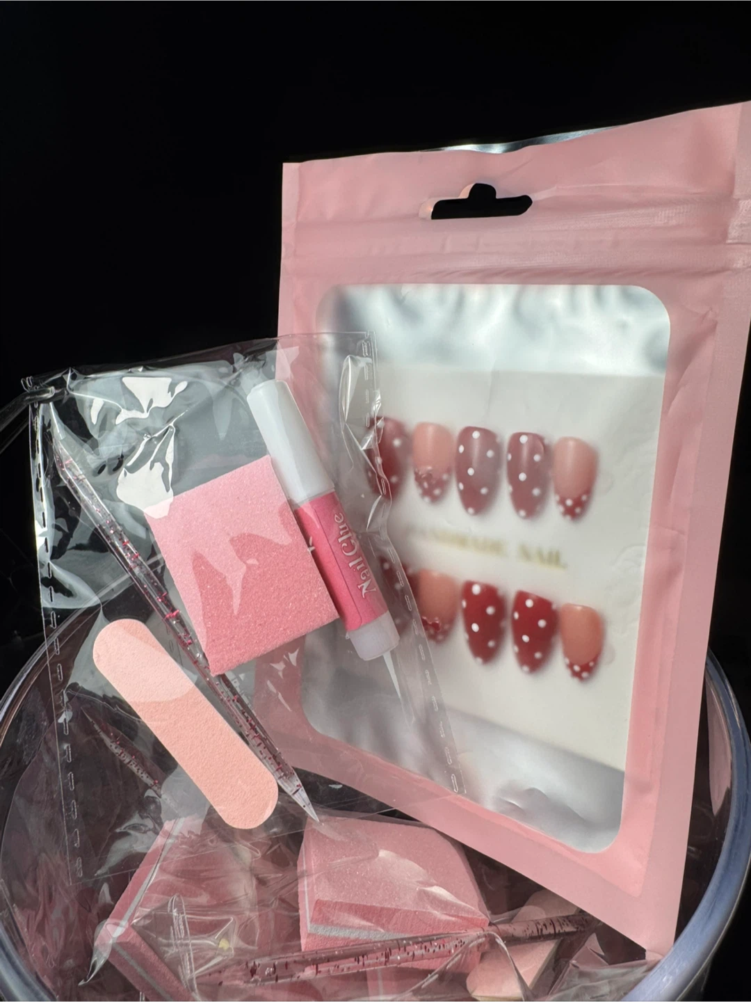 Handmade Press-On Nails Set