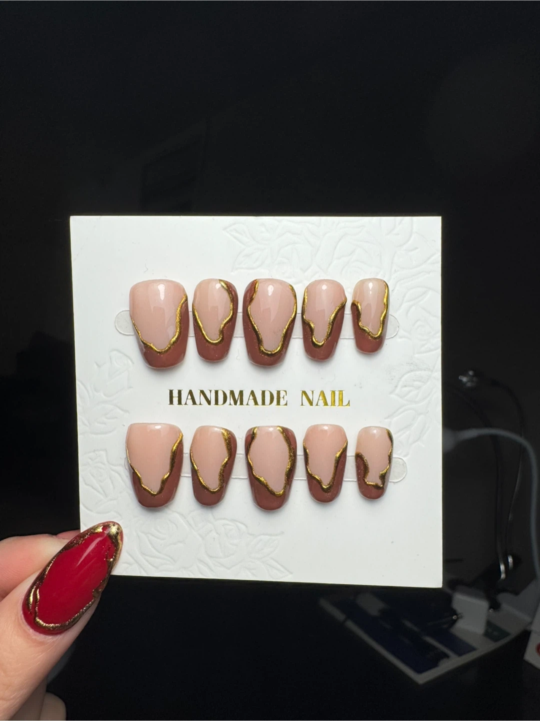 Handmade Press-On Nails Set - photo 4
