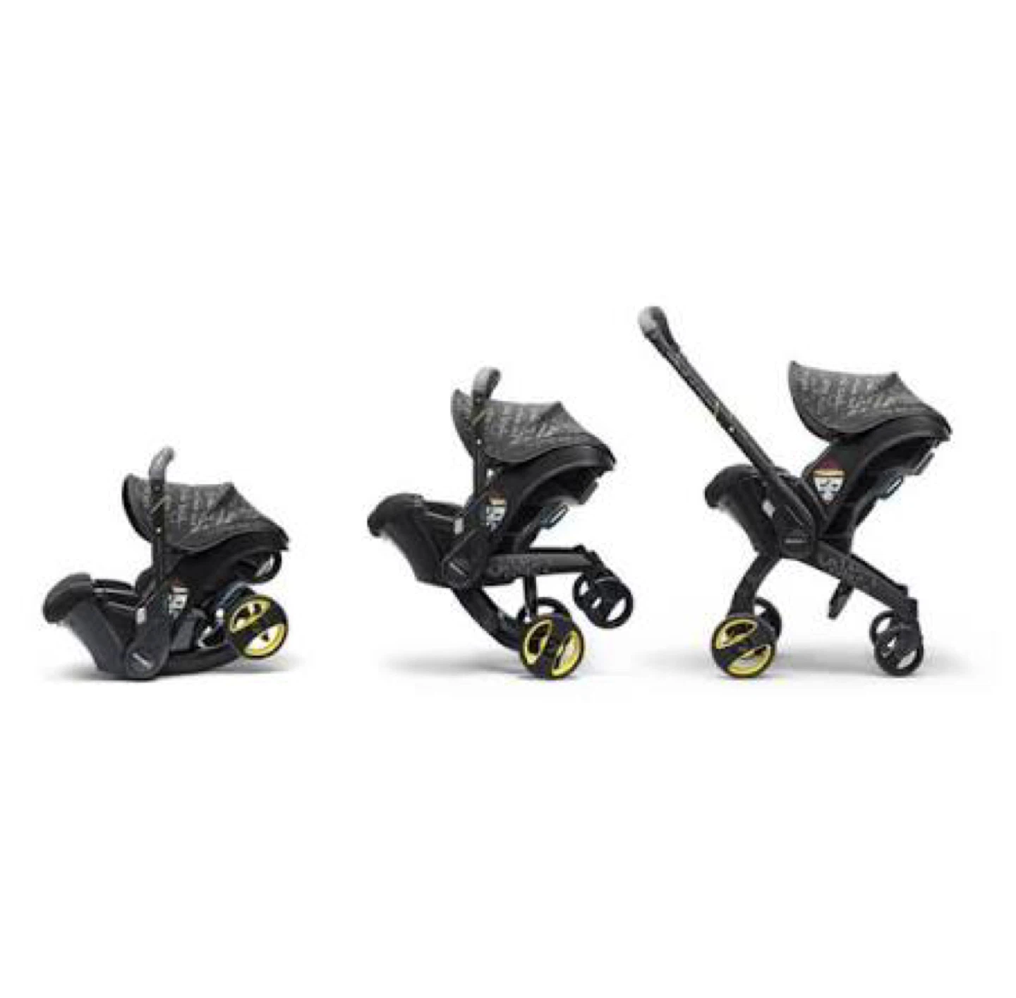 Doona+ Infant Car Seat and Stroller Combo - Black - photo 2