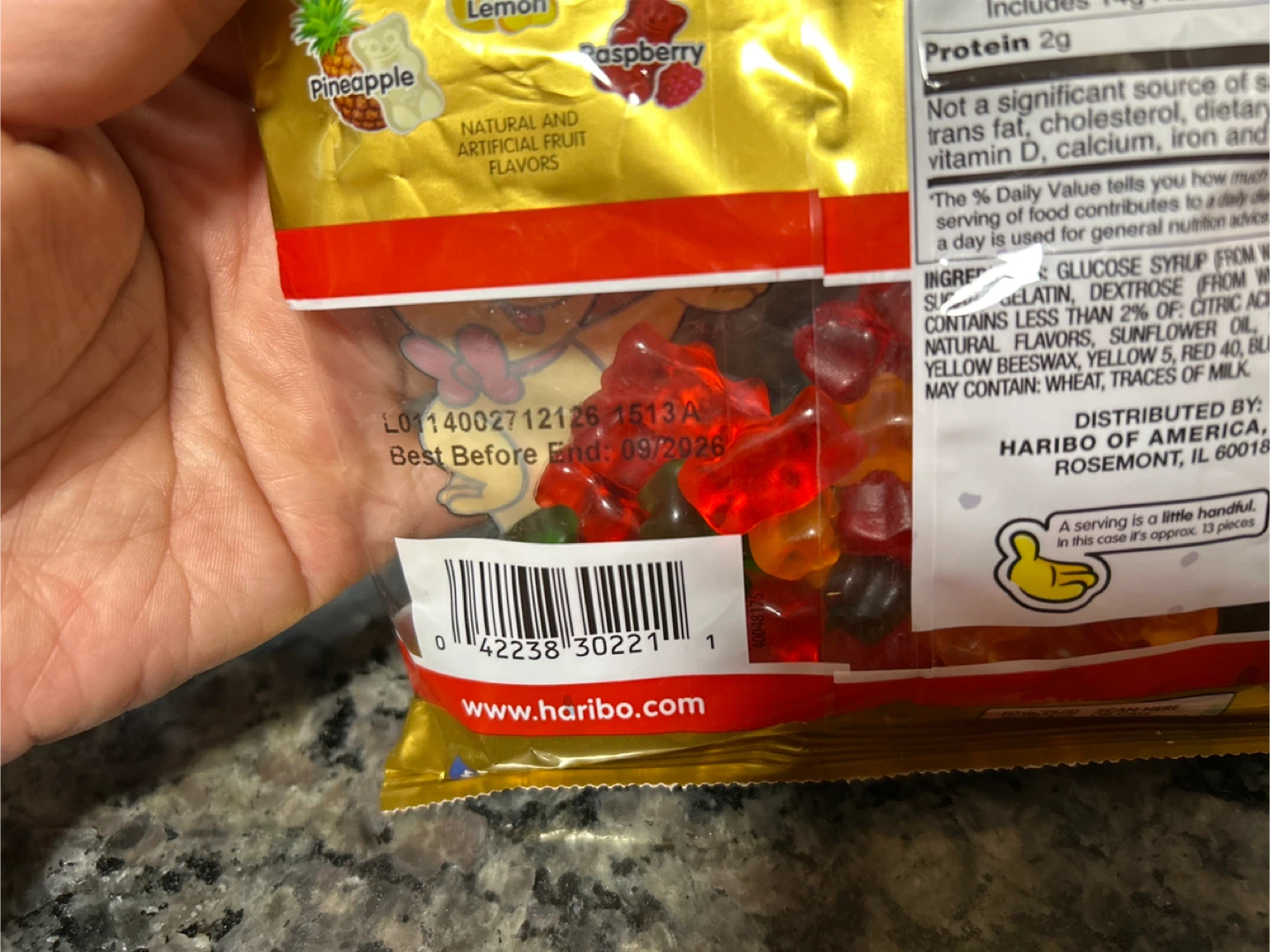 🆓 Haribo Goldbears and Kunna Mango Gummy Candy 🥕 - photo 4