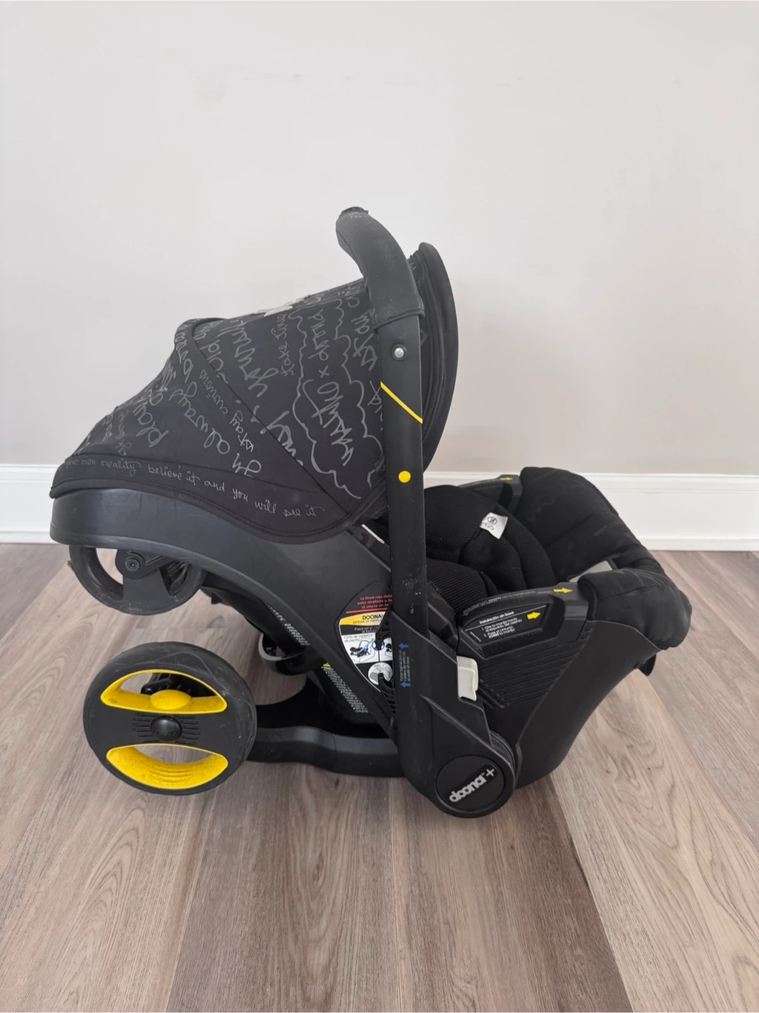 Doona+ Infant Car Seat and Stroller Combo - Black - photo 5