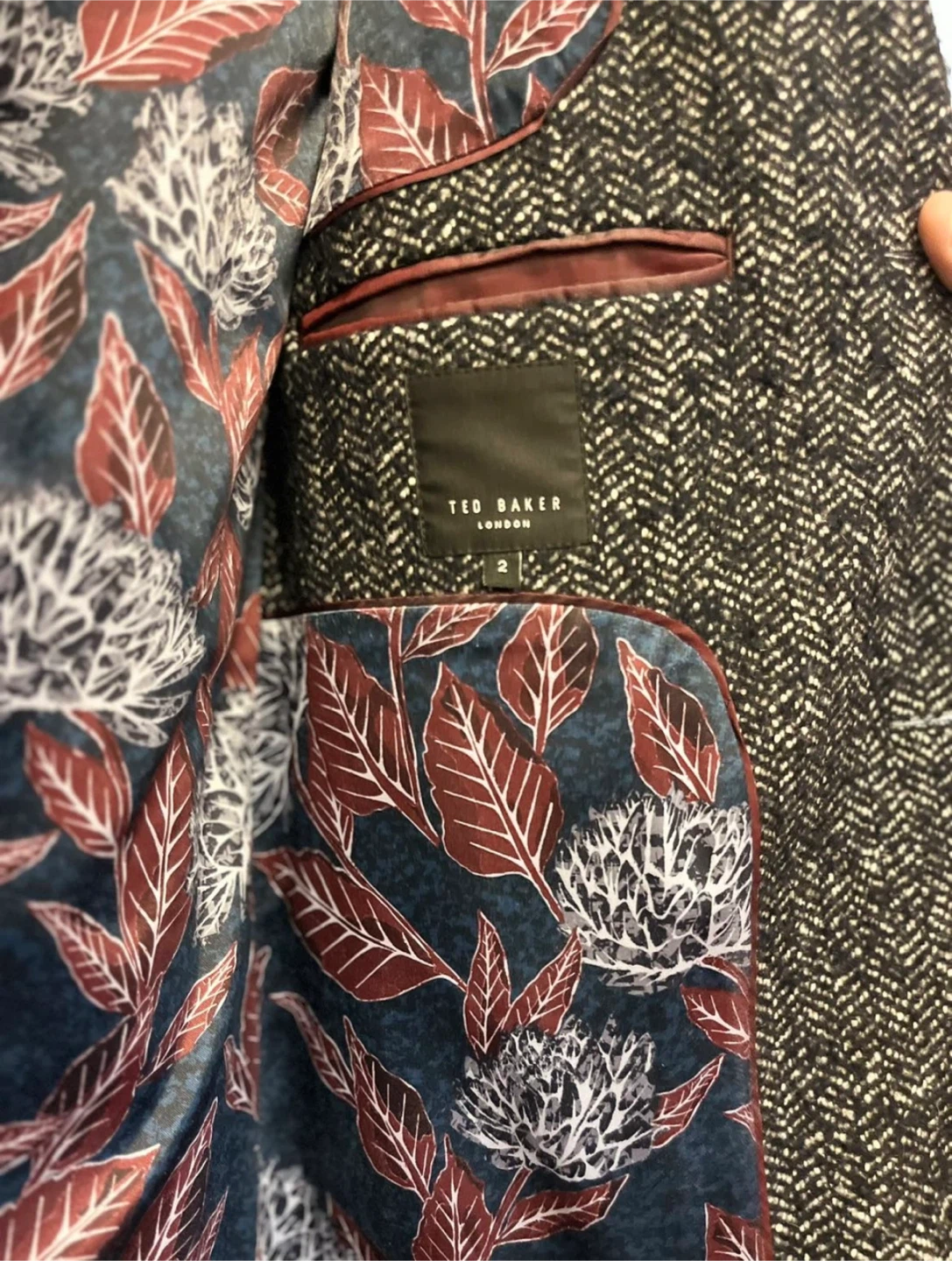 Ted Baker Coat Pure Wool Size 2 - photo 2