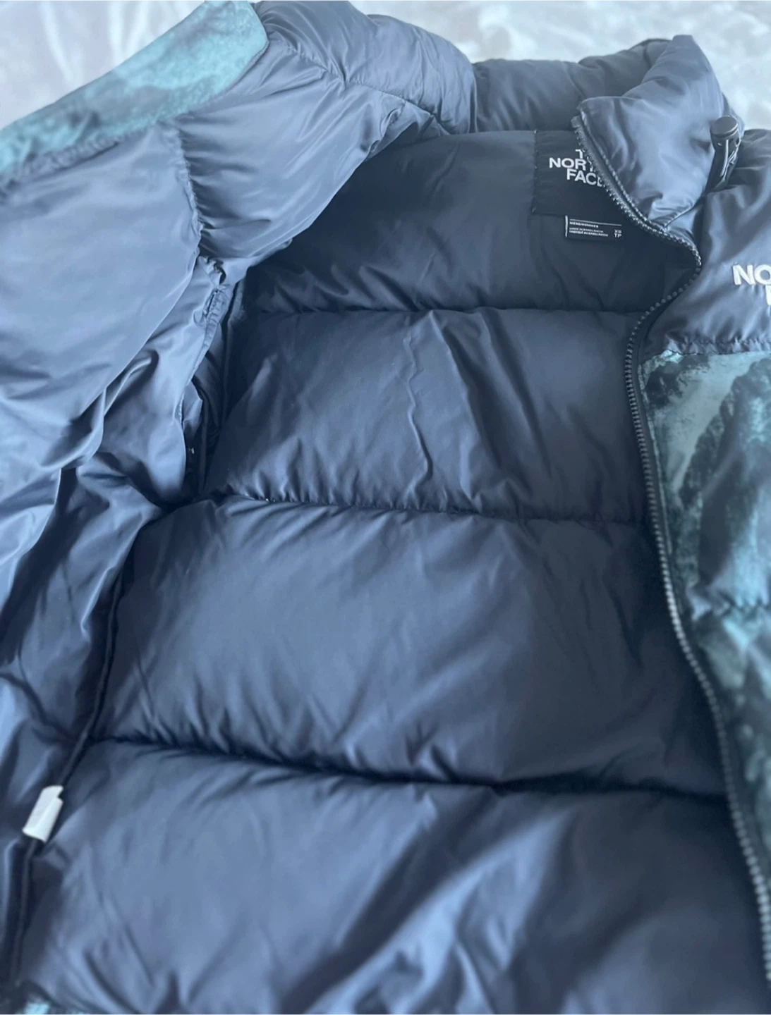 North Face Nuptse Green wooden - photo 4