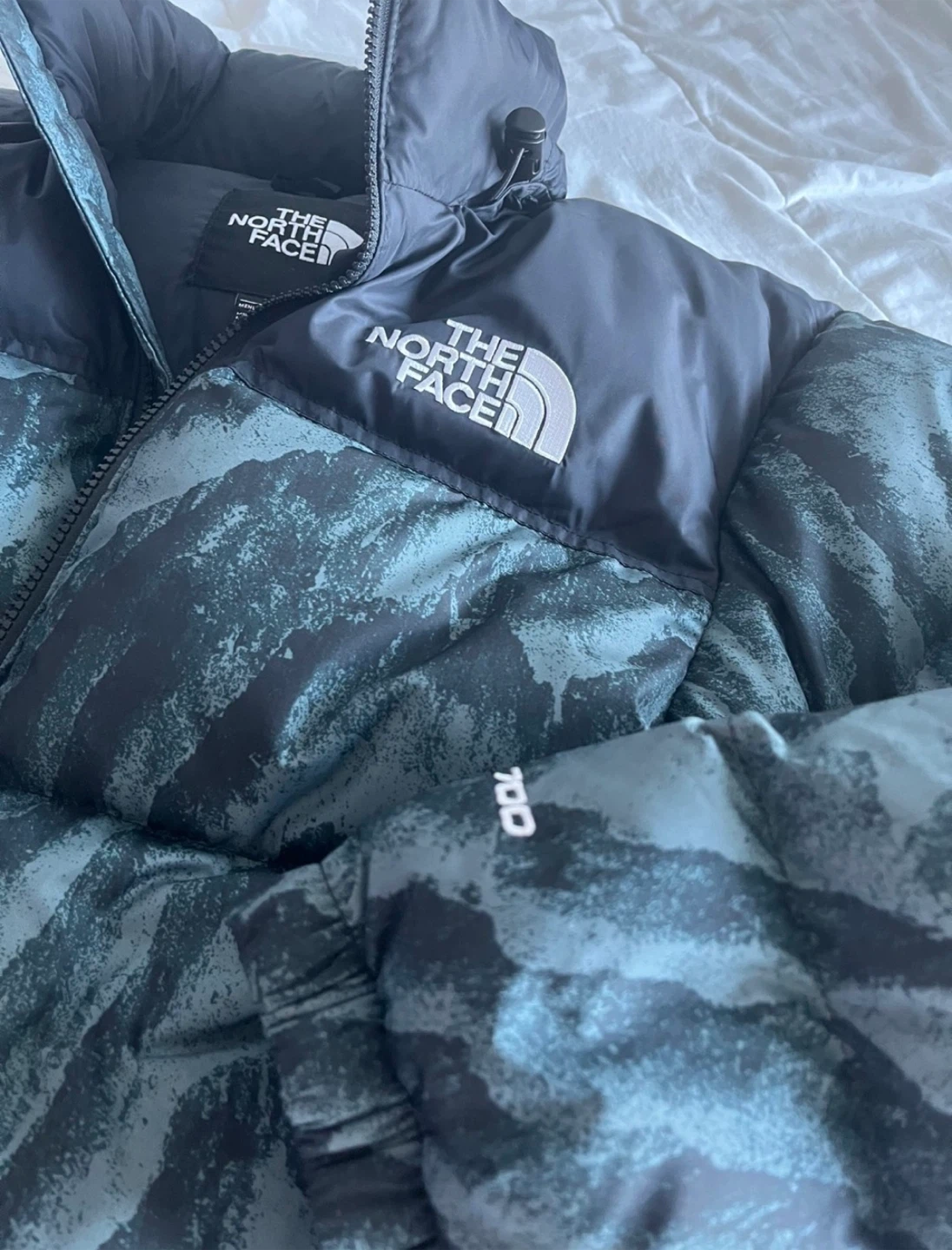 North Face Nuptse Green wooden - photo 3