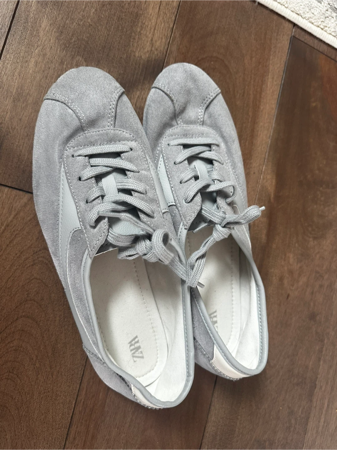 ZARA Baby Blue Sneakers Size 39 - photo 2