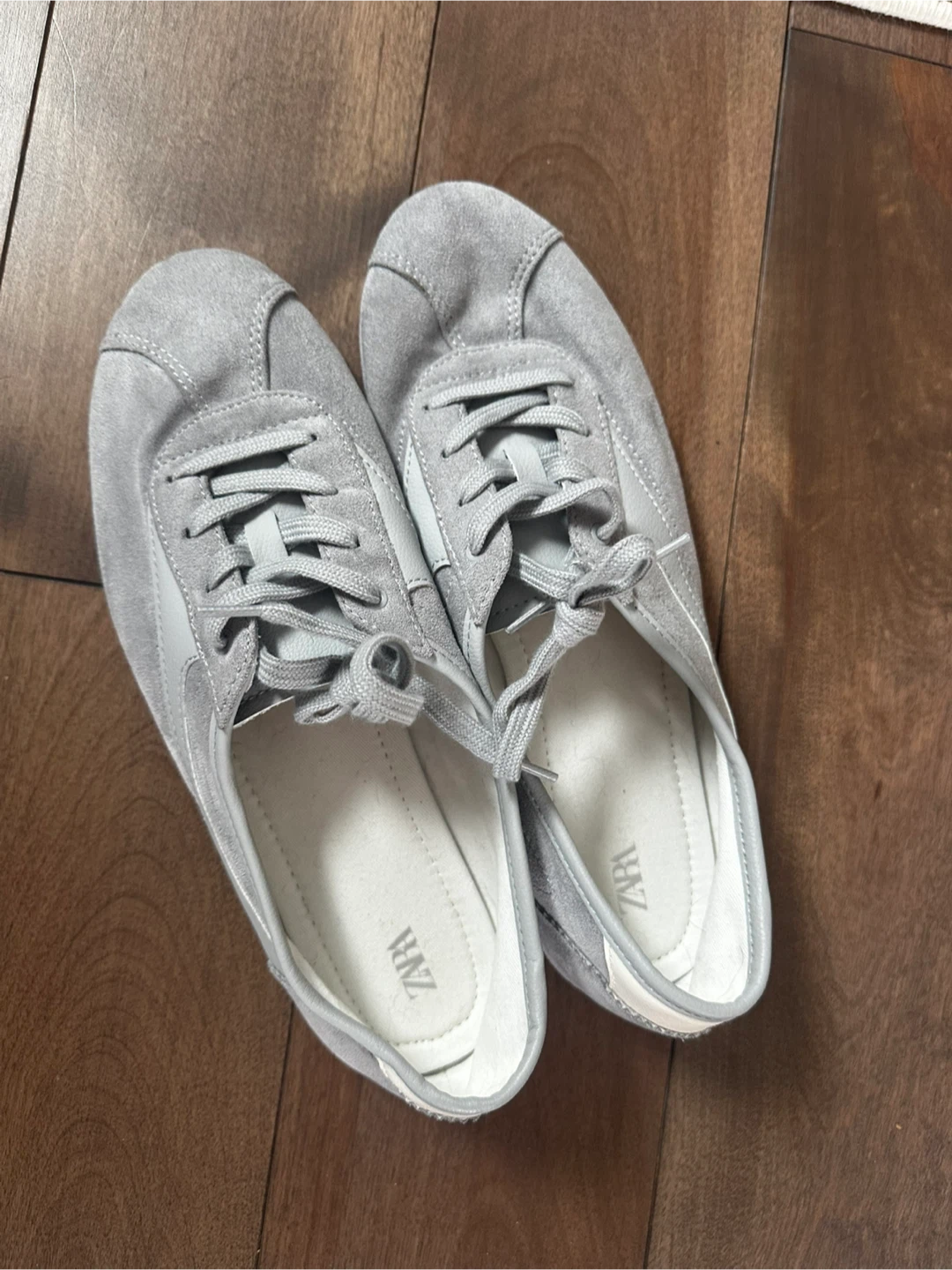 ZARA Baby Blue Sneakers Size 39
