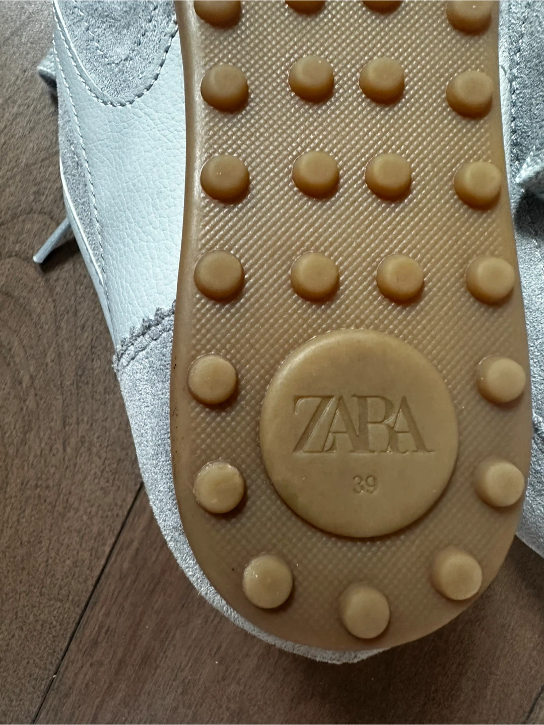 ZARA Baby Blue Sneakers Size 39 - photo 3