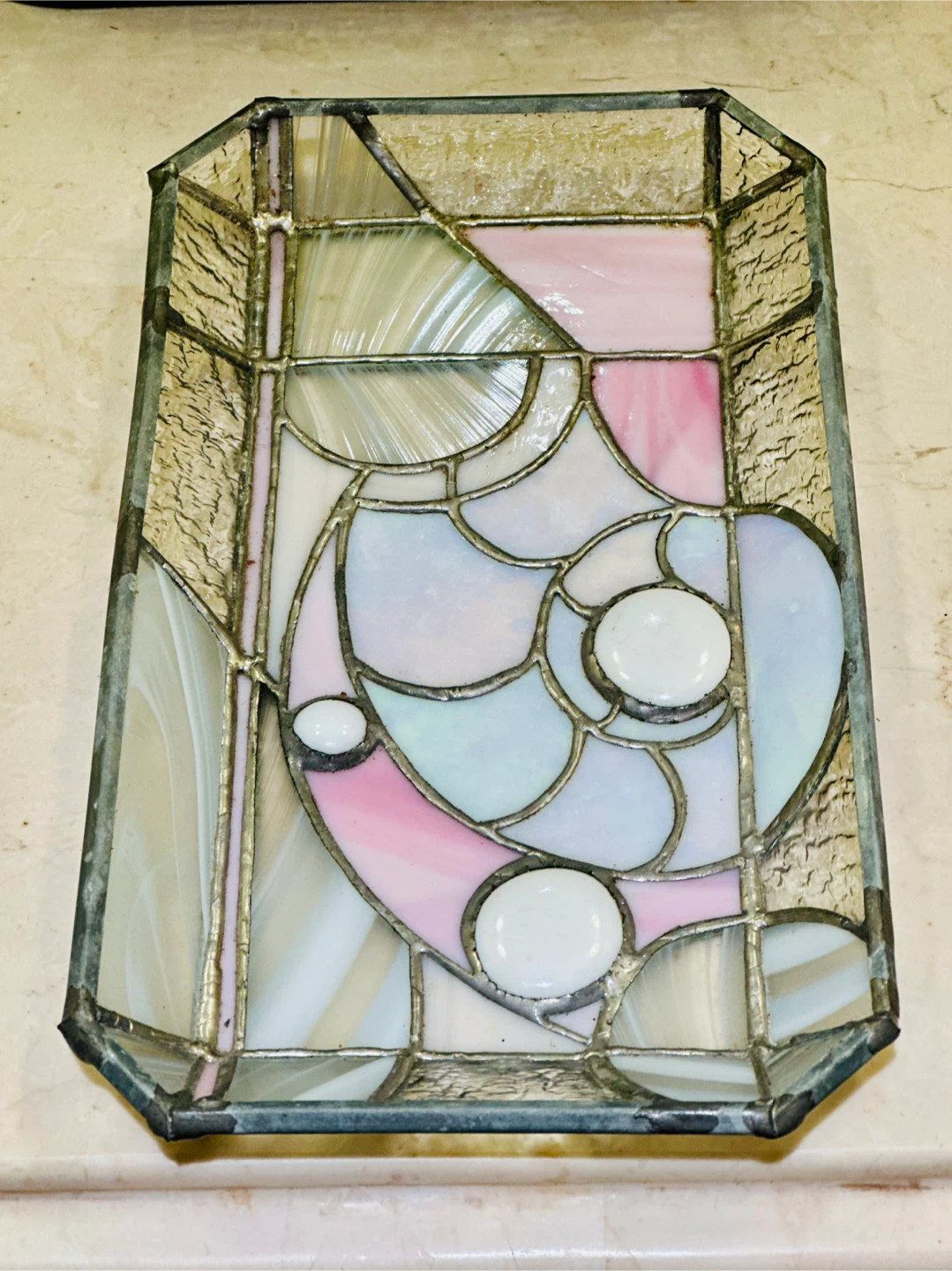 Stained Glass Trinket Tray 🥕