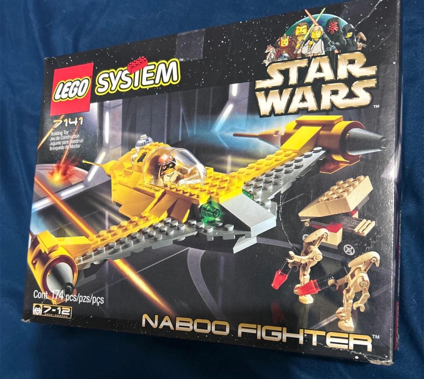 🥕Star Wars Lego System 7141 Naboo Fighter