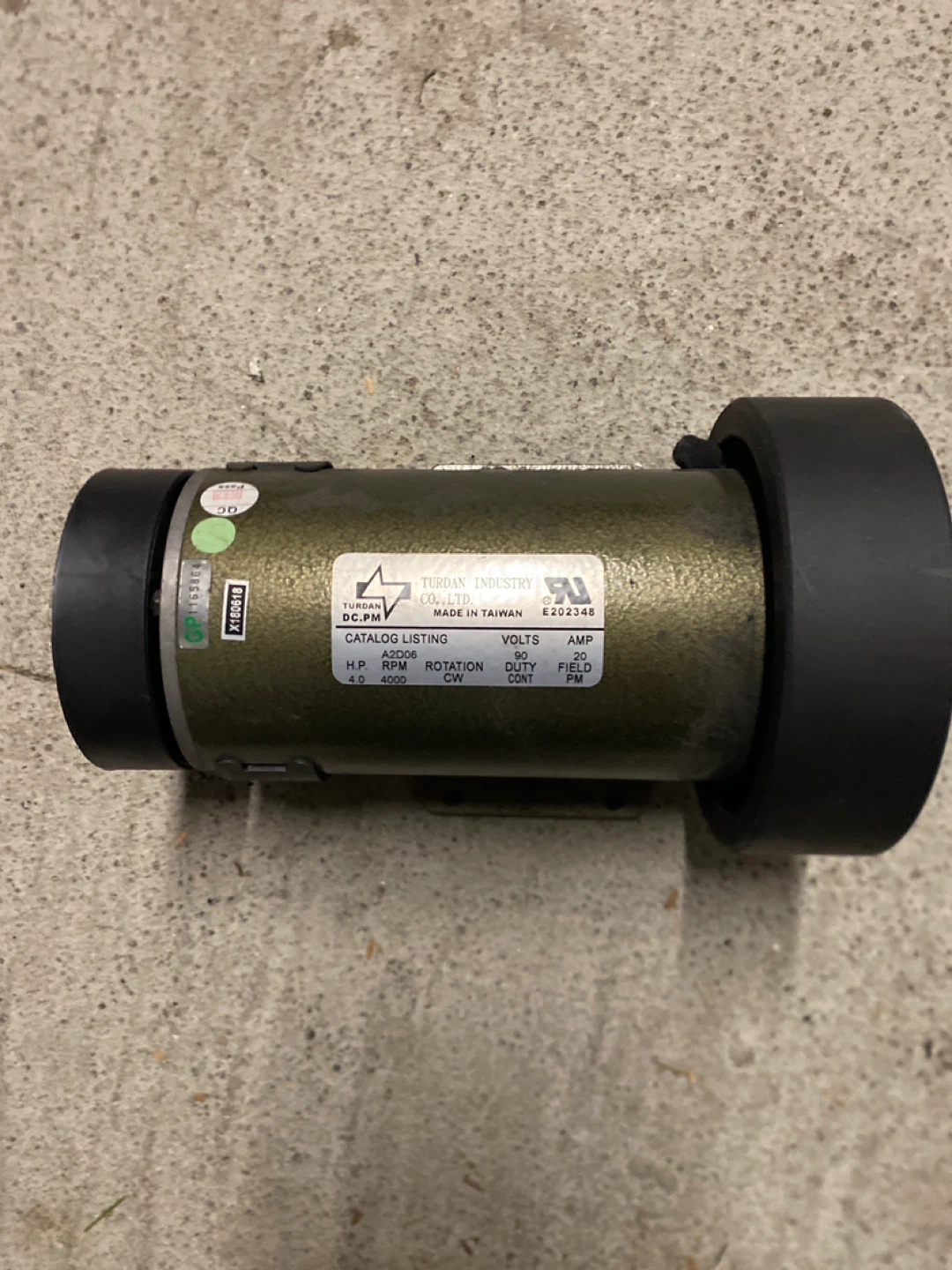 Turdman DC.PM Motor A2D06