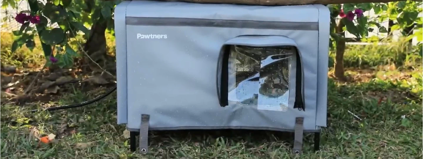 Pawtners Outdoor Heated Cat House - photo 2