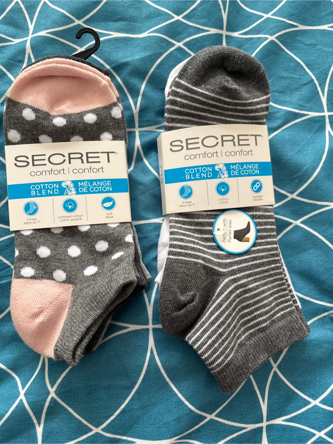 NEW SECRET Comfort Socks - Cotton Blend