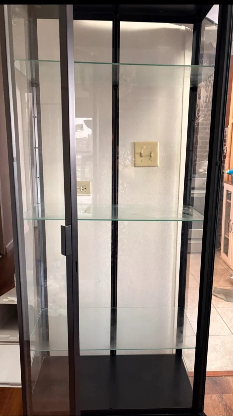 Glass Display Cabinet IKEA