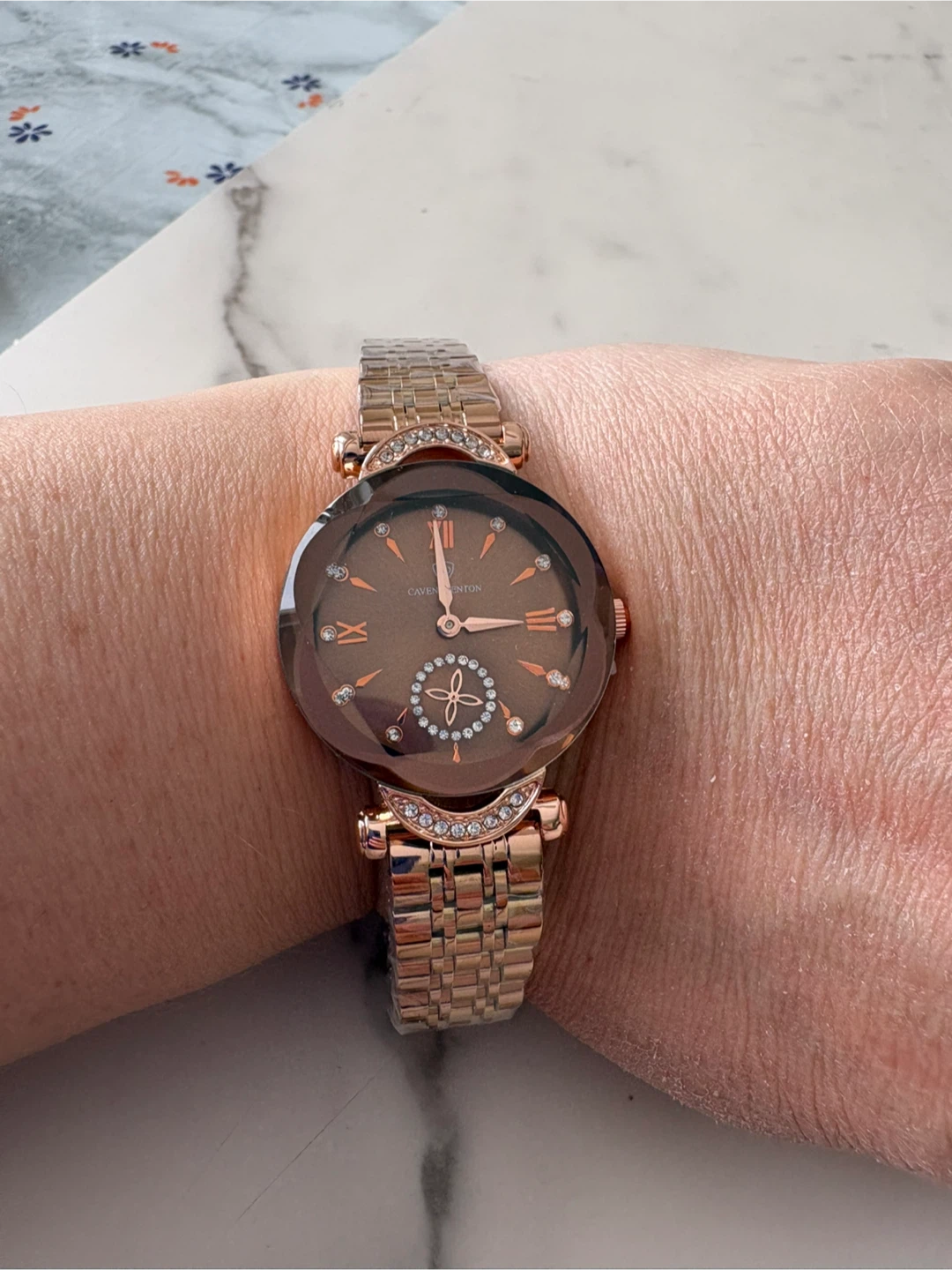 Cavention Rose Gold Women’s Watch – With Box