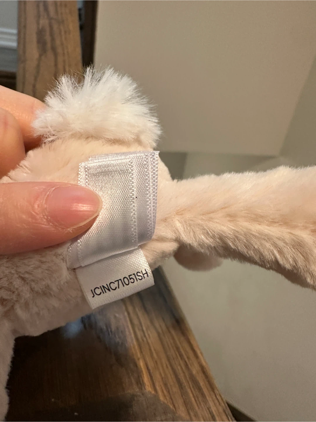 Jellycat Smudge Rabbit Bag Charm 🐰 Rare & Ultra-Soft! - photo 4