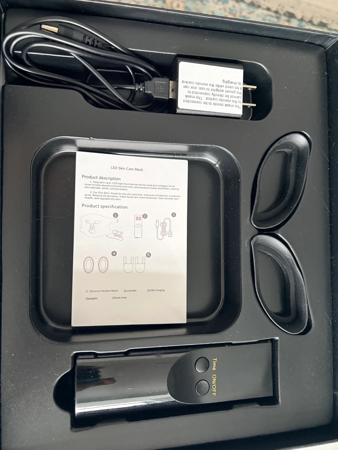 LED Skin Rejuvenating Light Mask - photo 2