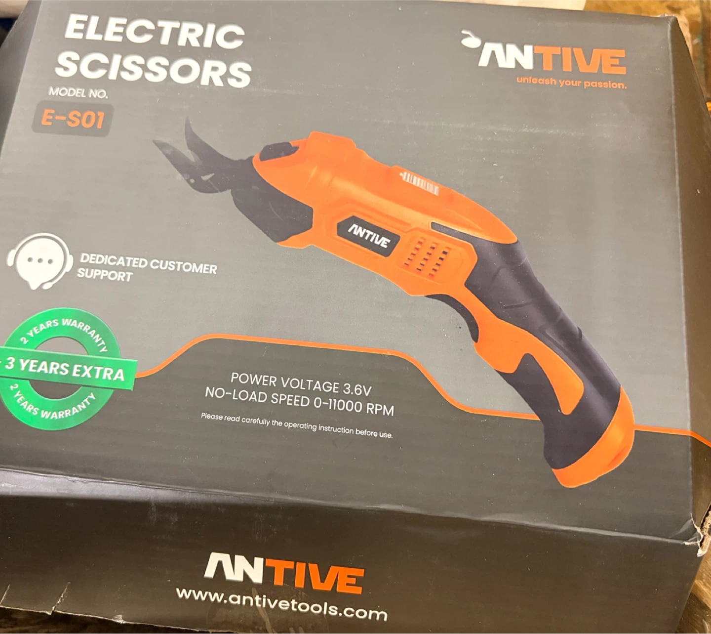 ANTIVE Electric Scissors Model E-S01