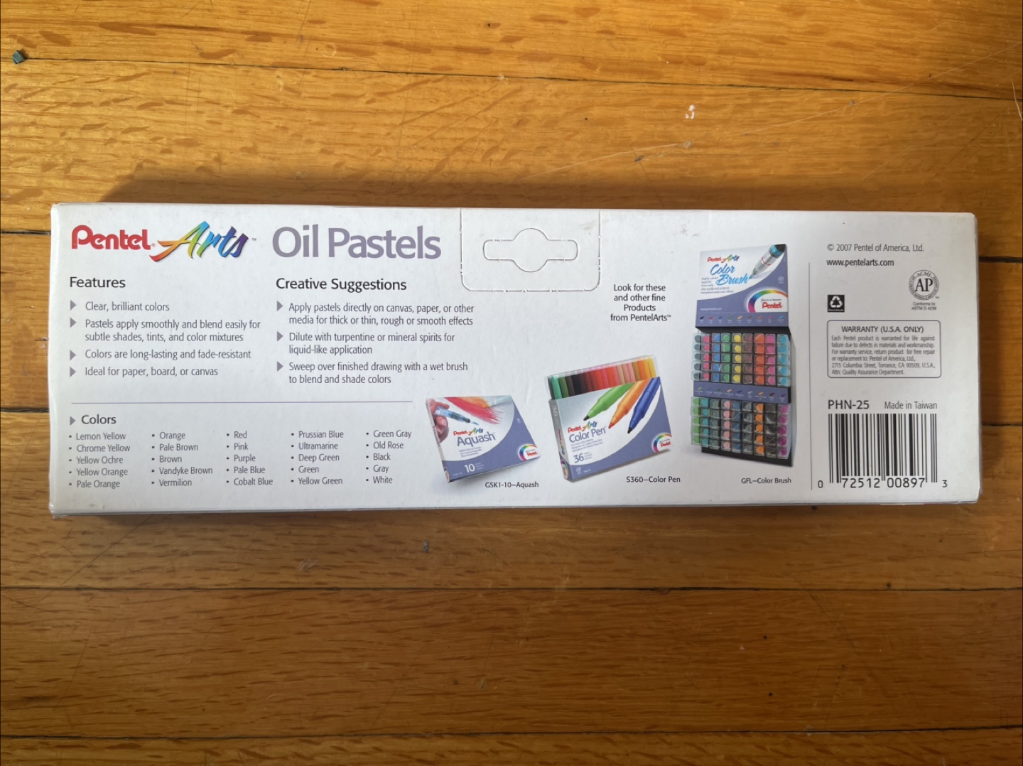 Pentel Arts Oil Pastels [25pc] - photo 2