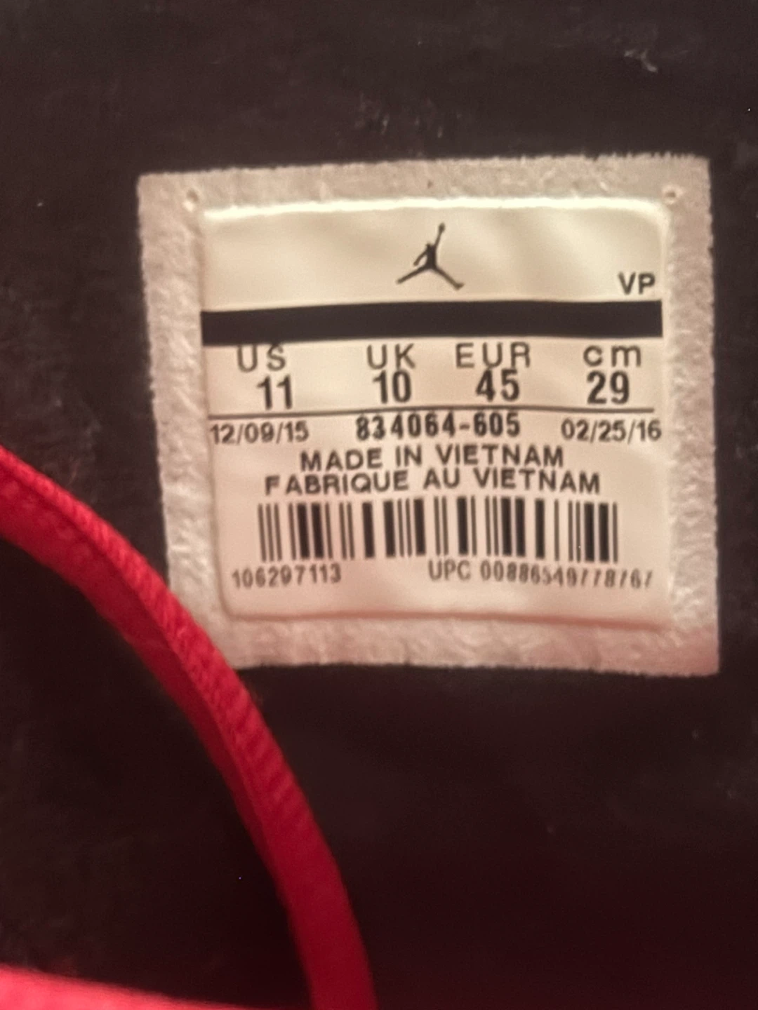Air Jordan Reveal 'Gym Red' Men's Shoes - photo 4