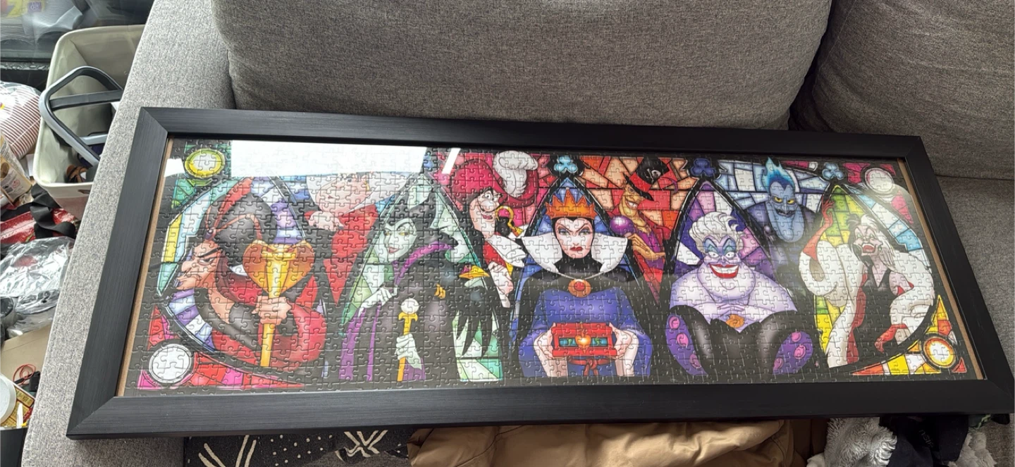 Disney Villains Stained Glass Puzzle - photo 2