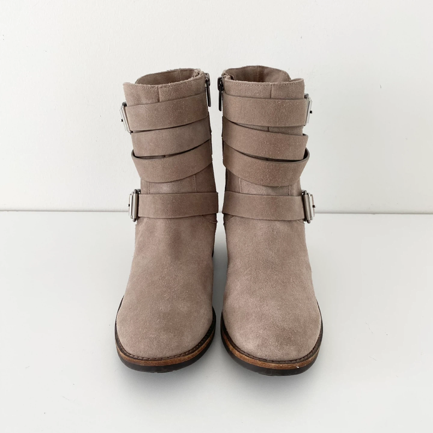 Vince Camuto Suede Webey Moto Boots - photo 2