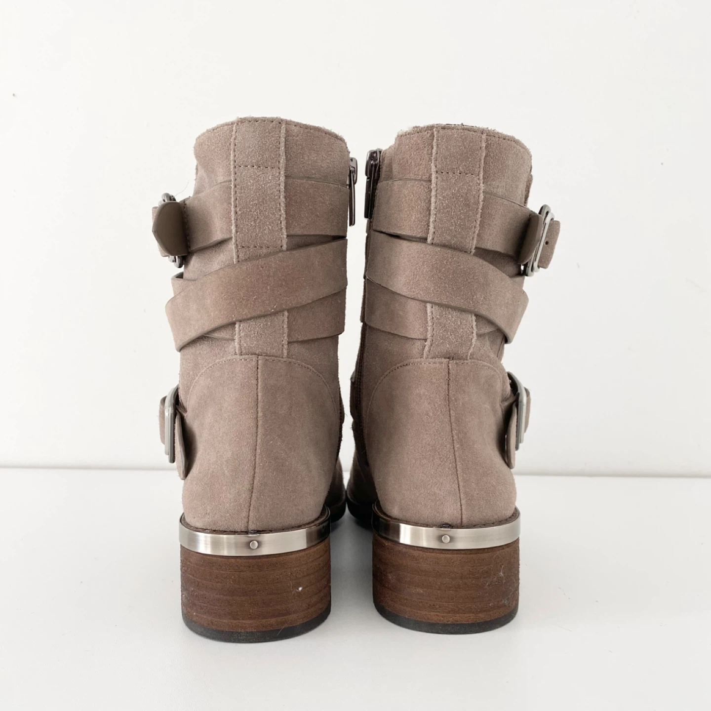 Vince Camuto Suede Webey Moto Boots - photo 4