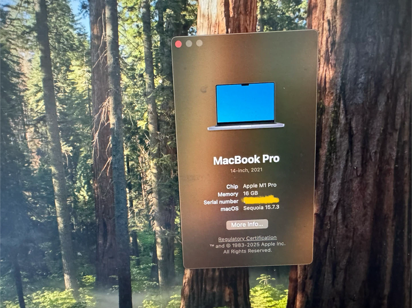 Macbook M1 Pro 14”, 16G/1TB - photo 5