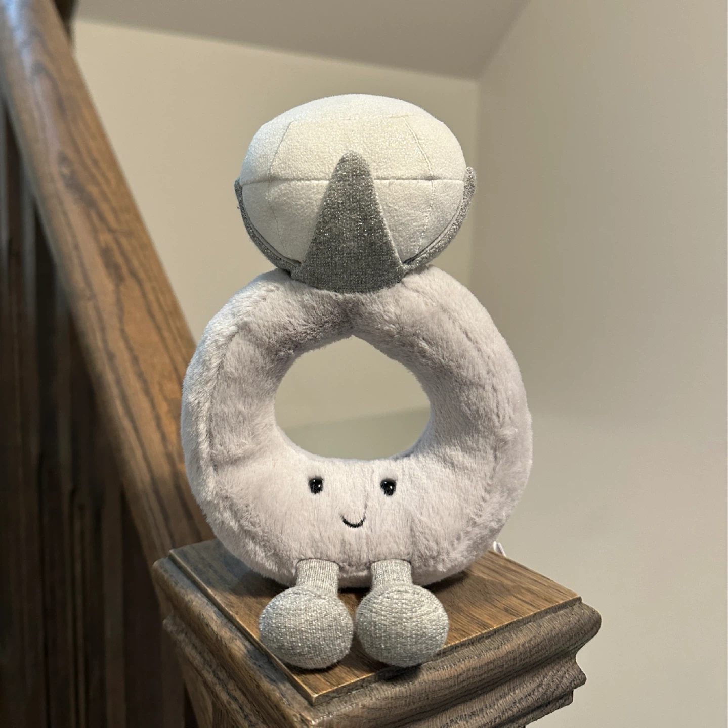 Jellycat Diamond Ring 💍 Perfect Engagement Gift!