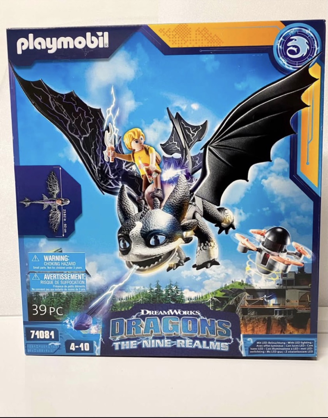 Playmobil 71081 Dragons Nine Realms: Thunder & Tom