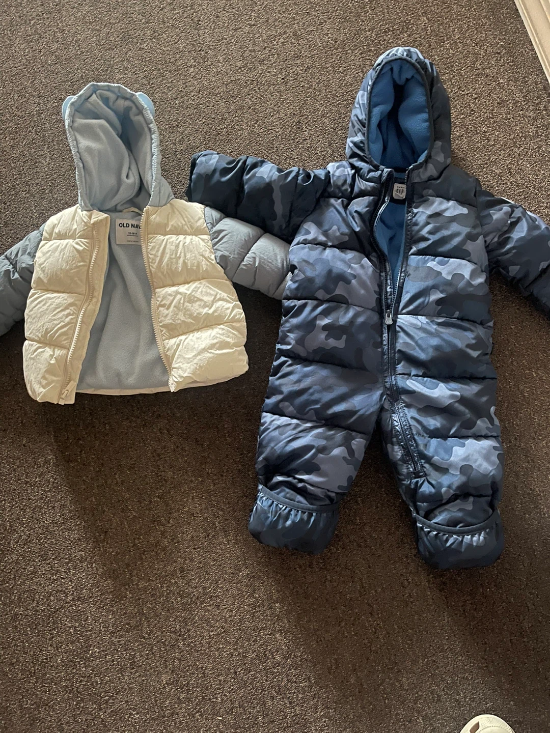 Baby Snowsuit and Vest Bundle - GAP & Old Navy