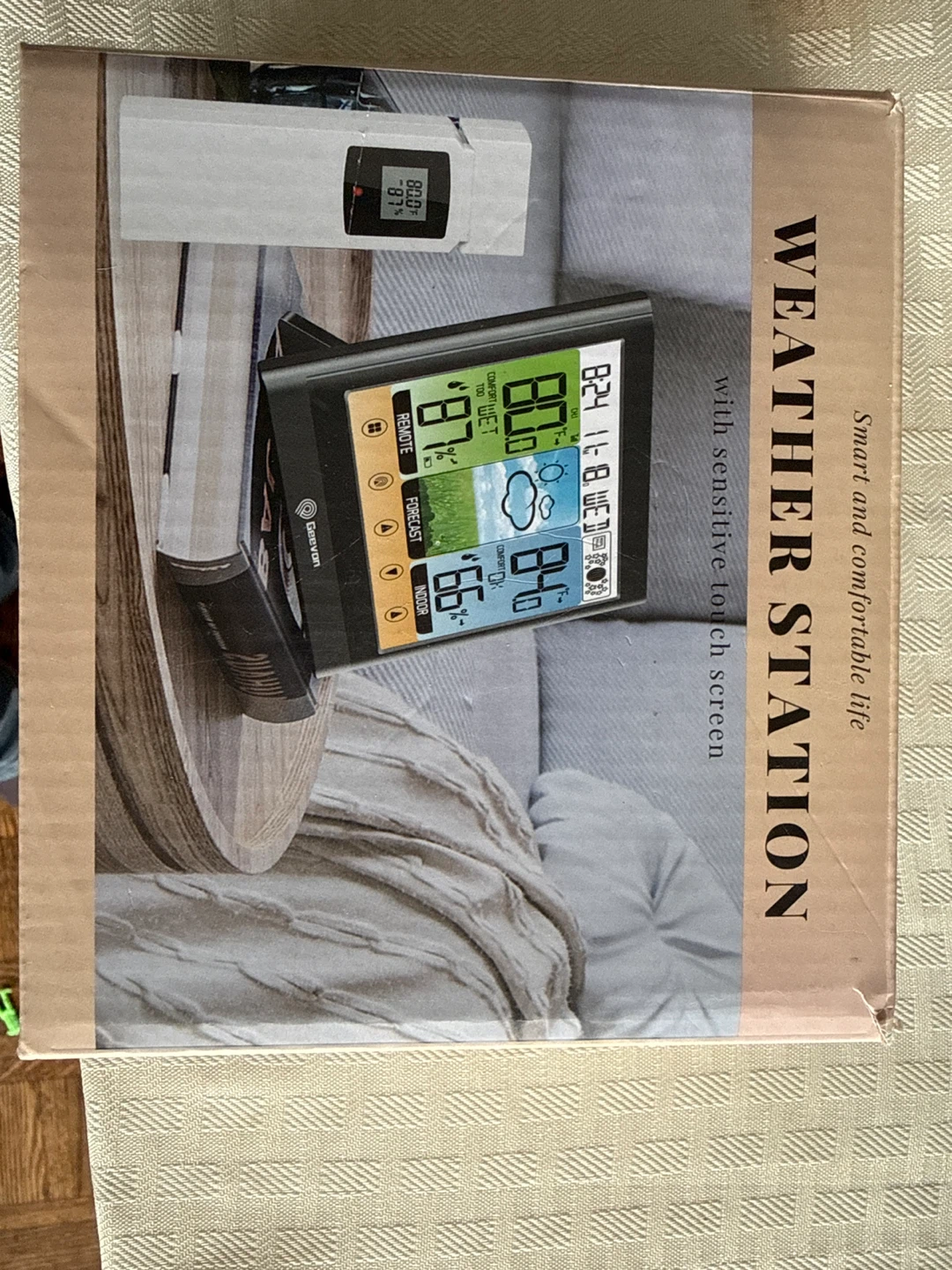 Geevon Wireless Indoor Outdoor Weather Station - photo 2