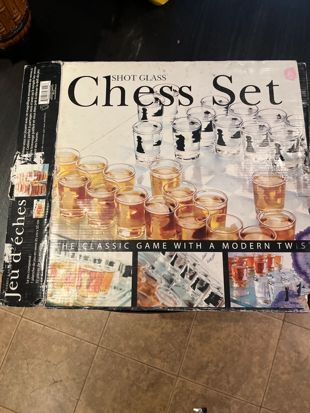 Shot Glass Chess Set