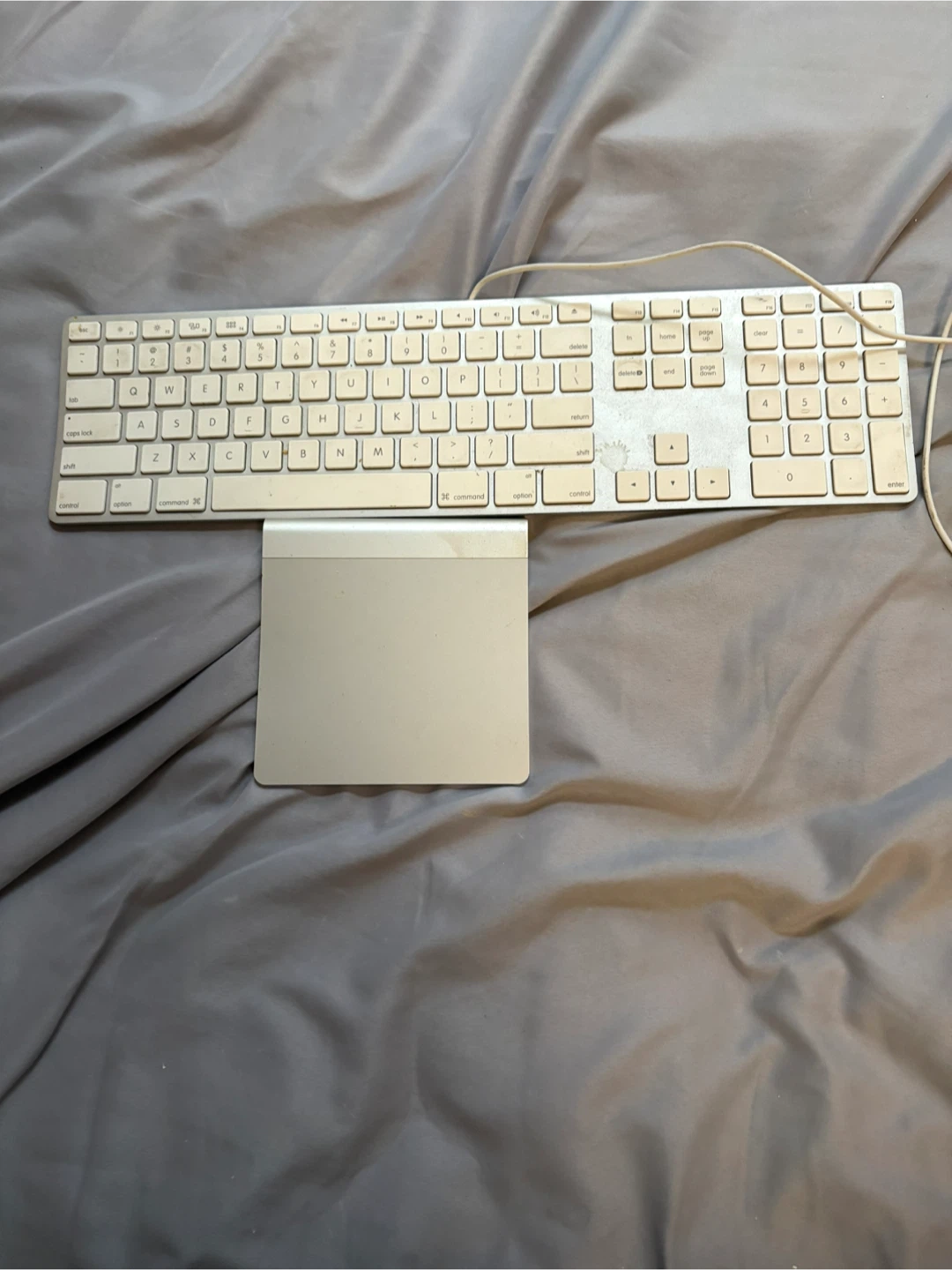 Apple Wired Keyboard and Trackpad